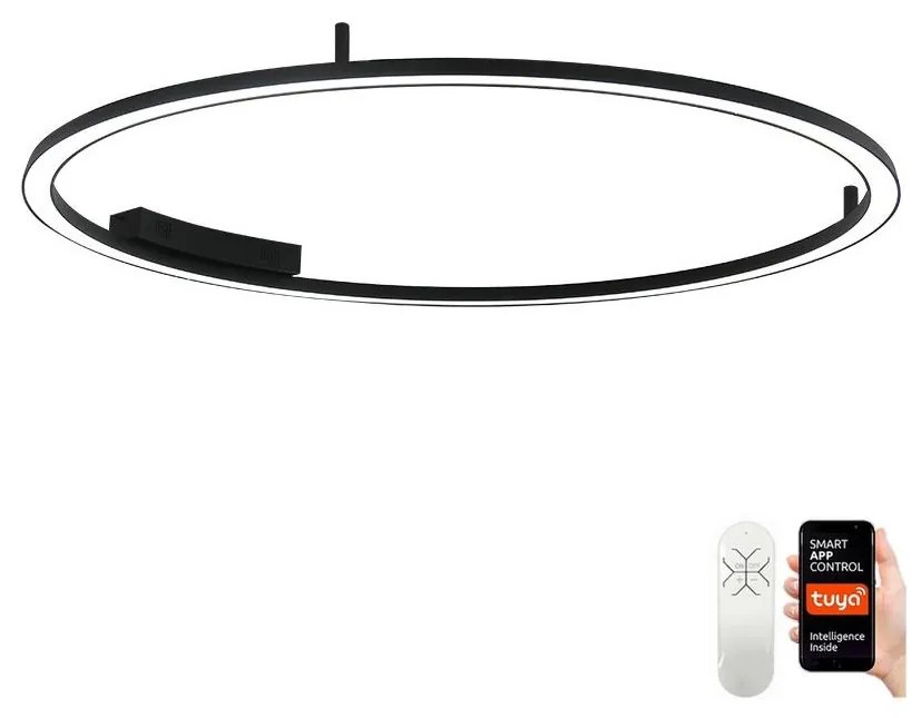 Plafonieră LED dimabilă Immax NEO 07246-120 FINO LED/72W/230V 120cm Tuya + telecomandă