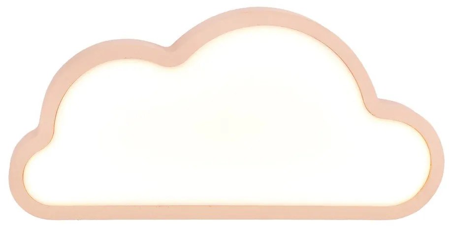 Veioză pentru copii roz Cloud – Candellux Lighting