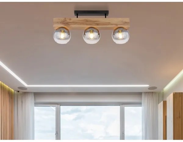 Lustră aplicată MOITAS 3xE27/40W/230V Globo 15656-3D