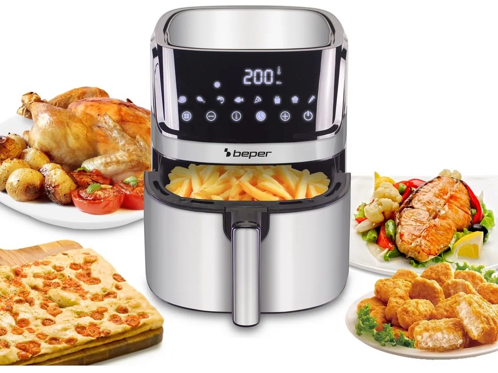 Frigider digital cu aer cald Beper P101FRI070 , 7l