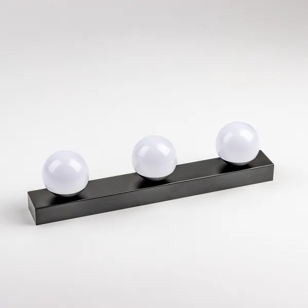 BRILAGI - SET 2x LED Aplică de perete pentru baie HOLLYWOOD 3xLED/3W/230V 39 cm IP44 negru