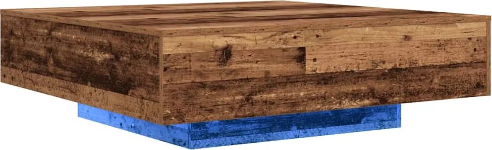 vidaXL Masă de cafea Lemn vechi 100 x 100 x 31 cm Lemn compozit