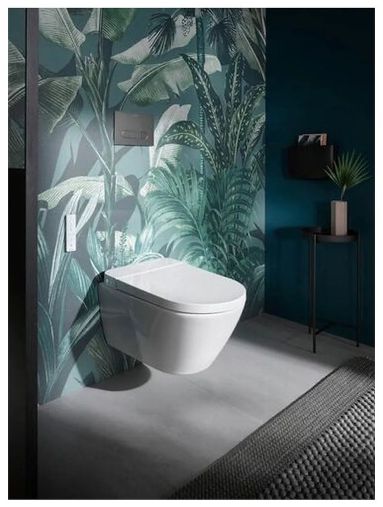 Duravit SensoWash D-Neo toaleta cu spalare agatat fara margine alb 654000012004300