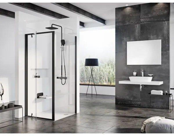 Ravak B8F0000060 - Scaun de duș pliabil OVO, negru