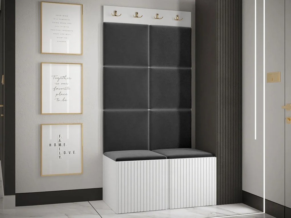 Mobilier hol Tewarota Slim IV (Alb + Bej) . 1104844