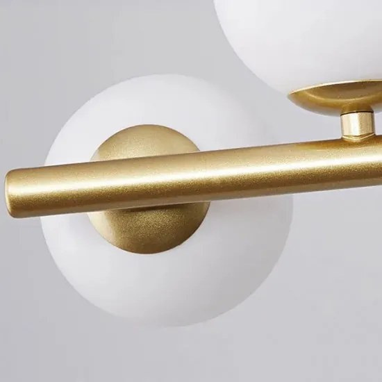 Lustra LED Pendul Elit's Imala, 14Abajururi, bec G9 Gold