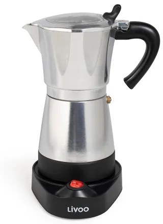 Cafetiera electrica pentru moka Livoo DOD117A, Capacitate 300 ml