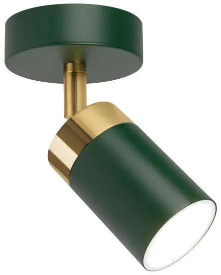 Spot de perete Brilagi POKER 1xGU10/25W/230V verde