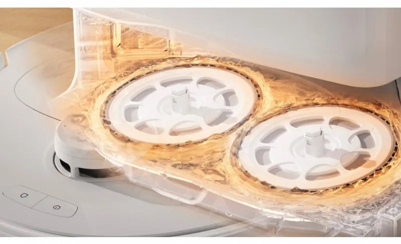 Robot aspirator Roborock Q Revo Max V, 7000Pa, 180 min, 300 m², Dry/Mocro, Wi-Fi, PreciSense® LiDAR + Reactive AI, Asistent vocal, Alb