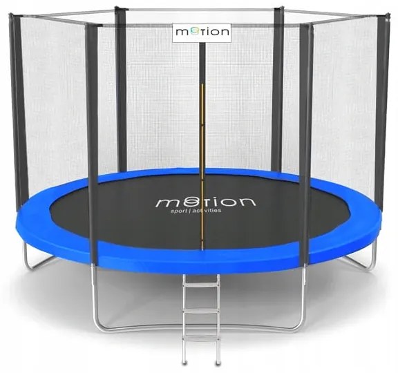 Trambulina de gradina MOTION FT8 244cm cu scara,Albastra