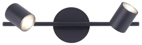 Spot LED TARIK 2xGU10/5W/230V antracit Leuchten Direkt 11942-13