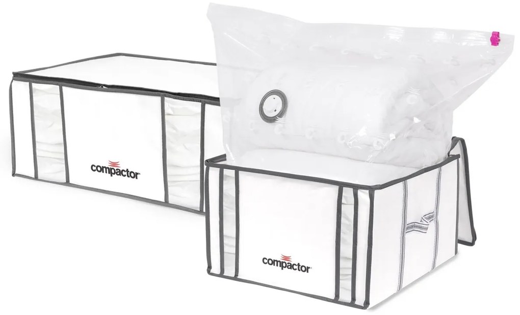 Compactor Set de cutii de depozitare în vid Life1x M 125 l, 1x XXL 210 l, 2 buc