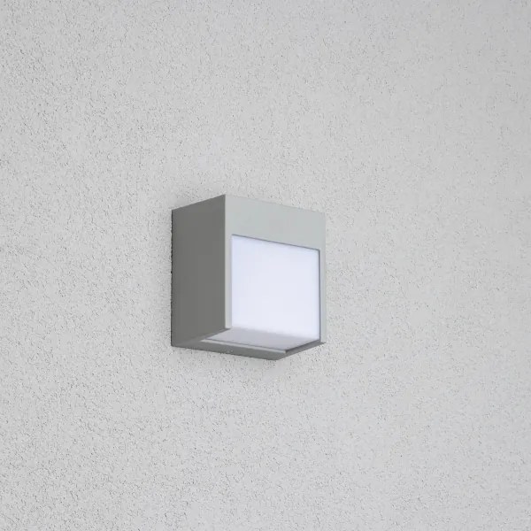 Aplică LED de exterior Brilagi TERNI LED/12W/230V gri IP44