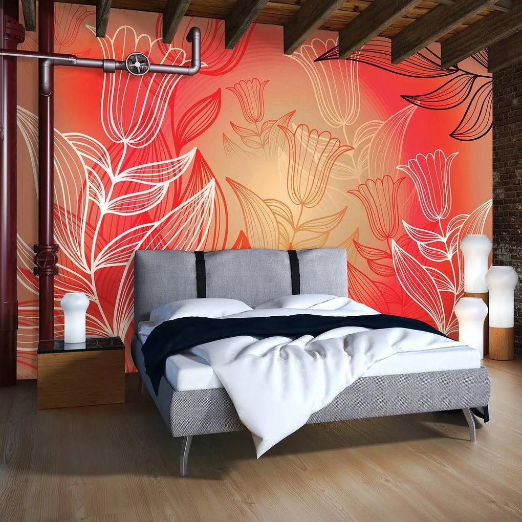 Fototapet - Flori (152,5x104 cm)