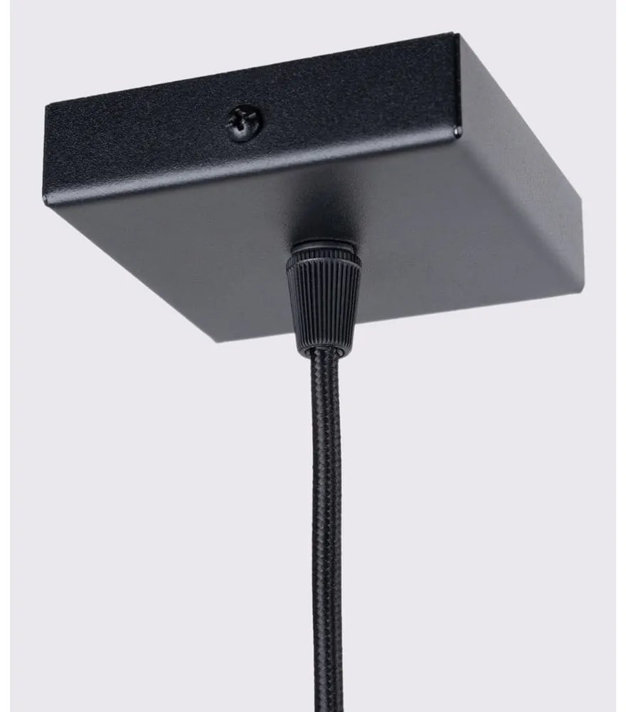 Lustră neagră Gleam – Sollux