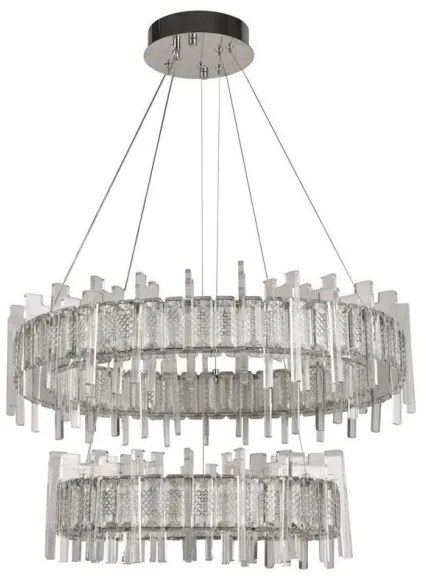 Lustră LED dimabilă pe cablu LED/65W/230V 3000-6500K + telecomandă