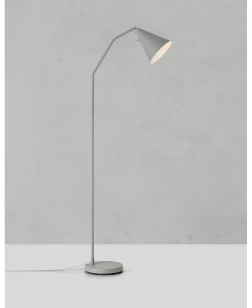Markslöjd 108891 - Lampă de podea LED dimerizabilă FUNIL LED/4,9W/230V gri