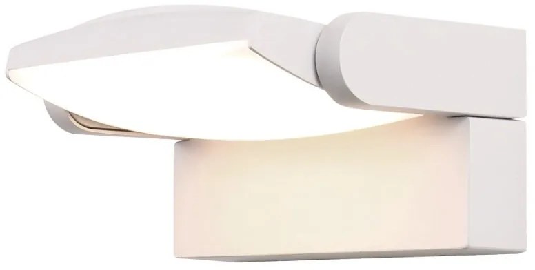 Aplica perete exterior, Directionabila, IP65, HOOD alb MA-8895