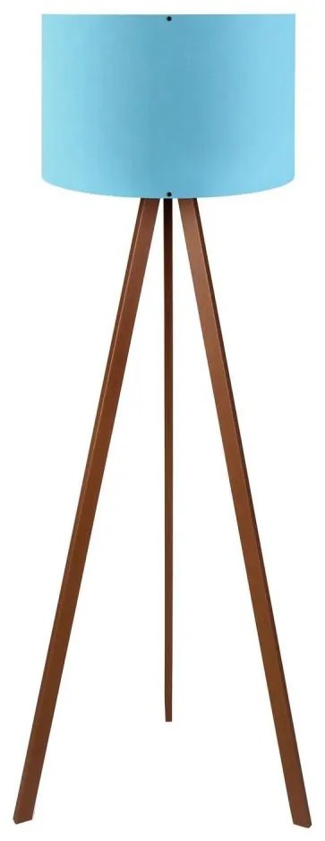 Lampadar AYD 1x E27/40W/230V albastru/maro