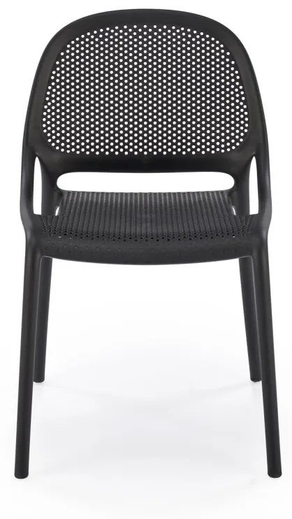 Scaun plastic K532 negru