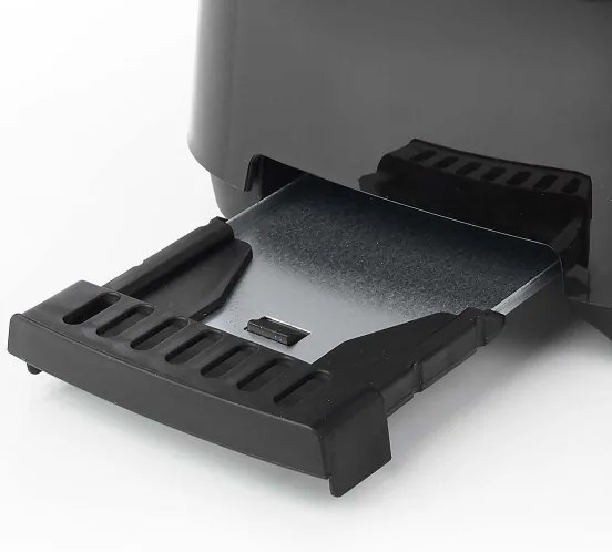 Prăjitor de pâine cu două fante Nedis KABT150EBK 700W/230V negru