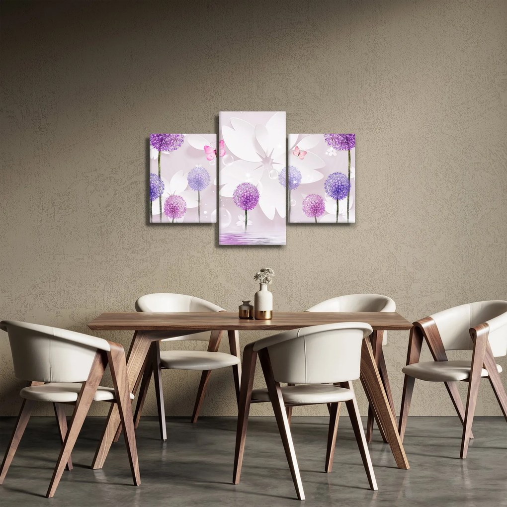 Tablou - Pe râul florilor (90x60 cm)