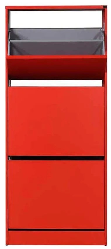 Pantofar Adore Slim, 3 compartimente, capacitate 12 perechi incaltaminte, 51 x 119 x 26 cm