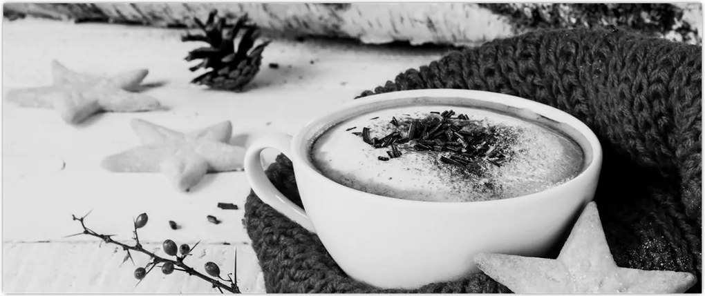 Tablou - Cappuccino de iarnă (120x50 cm)