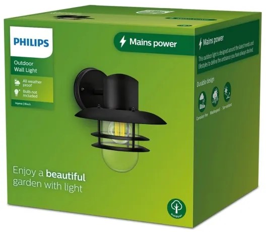 Aplică de exterior Philips INYMA 1xE27/25W/230V IP44