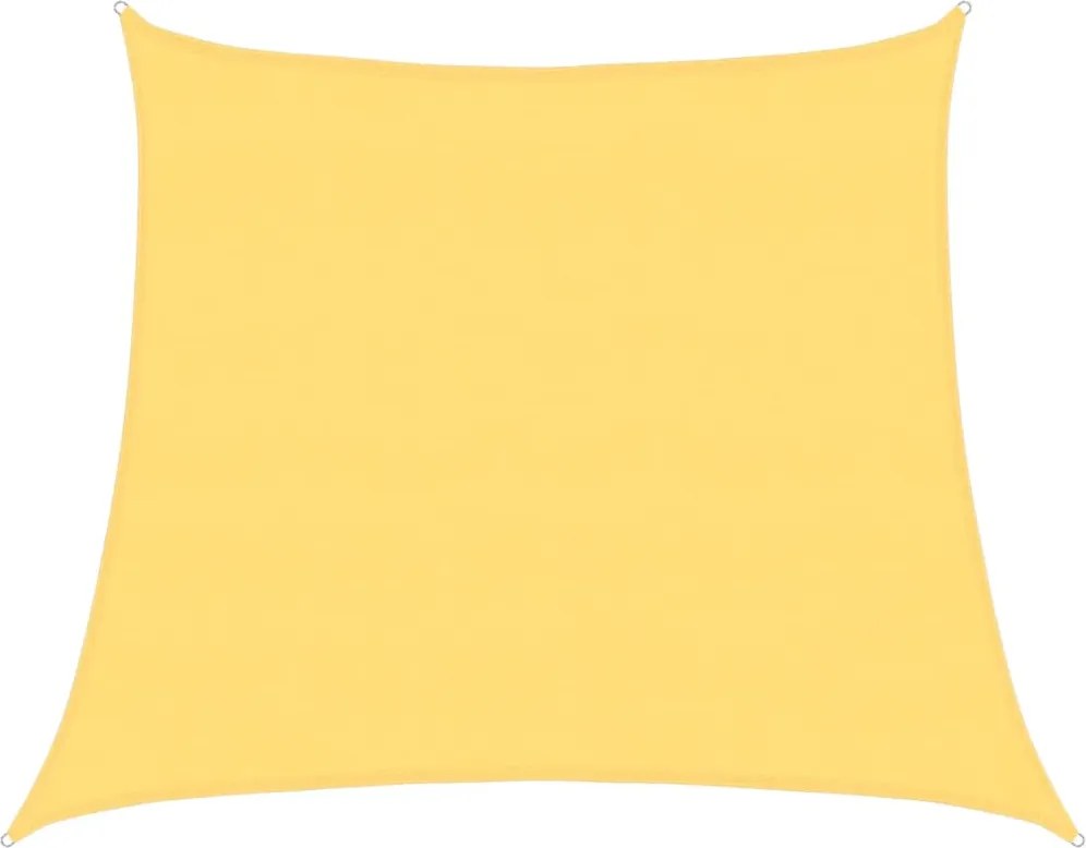 vidaXL Pânză parasolar, bej, 4/5x4 m, HDPE, 160 g/m²