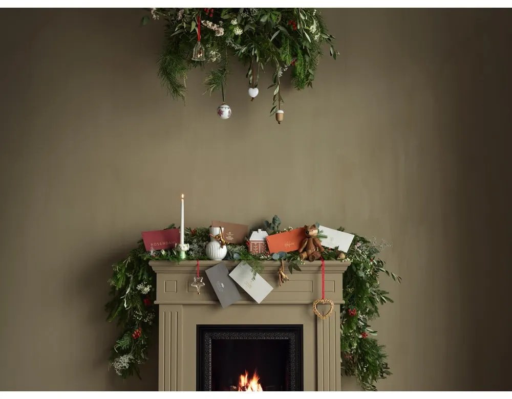 Sfeșnic pentru lumânări pastilă din ceramică Gingerbread Lighthouse – Kähler Design