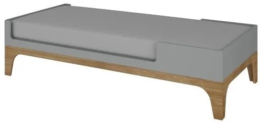 Patut pentru copii multifunctional UP! gri 70×120 cm