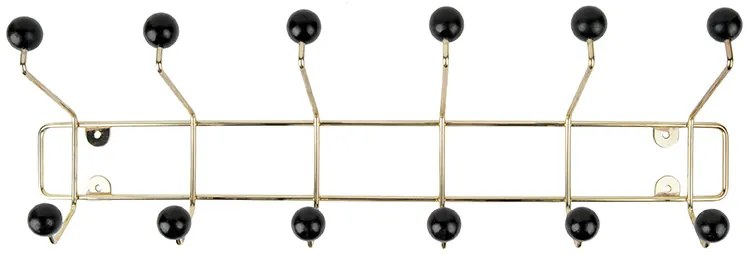 Cuier de perete pentru haine SATURNUS GLAM, 53,5 cm