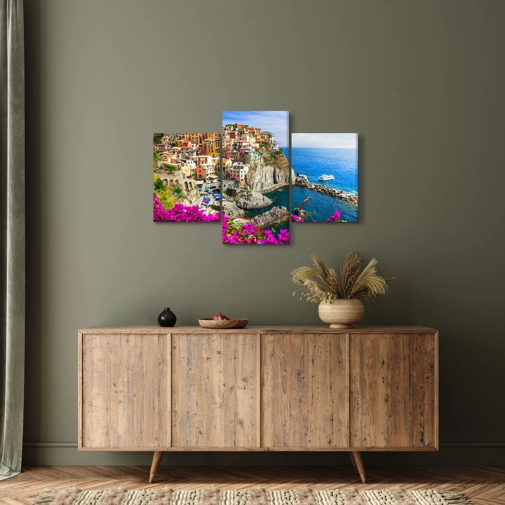 Tablou - Satul italian Manarola (90x60 cm)