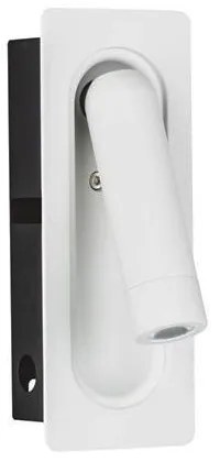 Aplica incastrabila cu spot LED directionabil INLITE alb