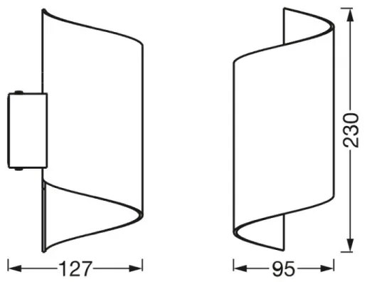 Aplică LED dimabilă SMART+ TWIST LED/12W/230V Wi-Fi Ledvance