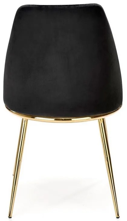 Scaun de bucaterie Louis, negru