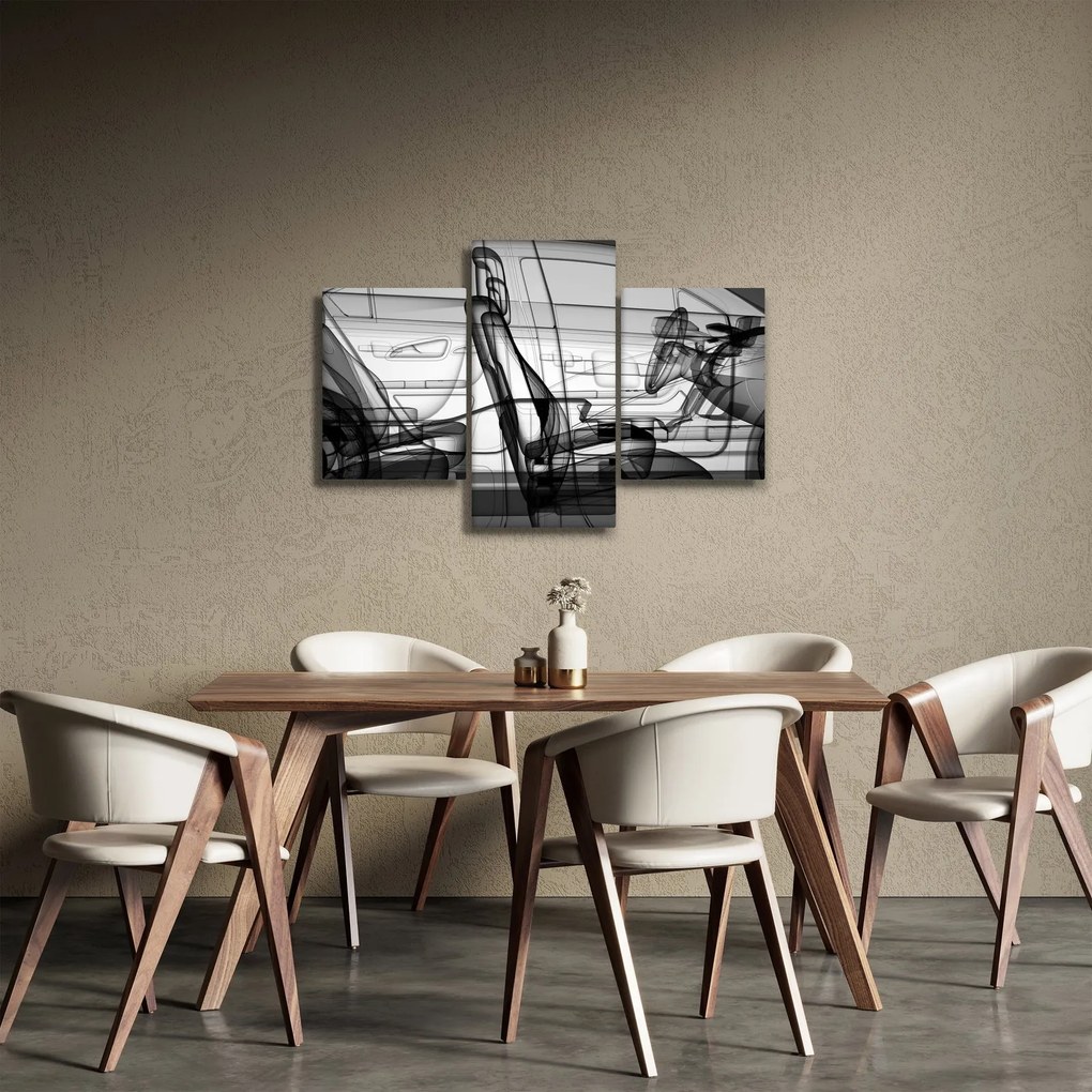 Tablou - 3D model mașina (90x60 cm)