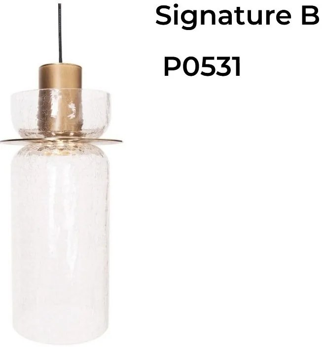 Lustra suspendata LED moderna Signature B