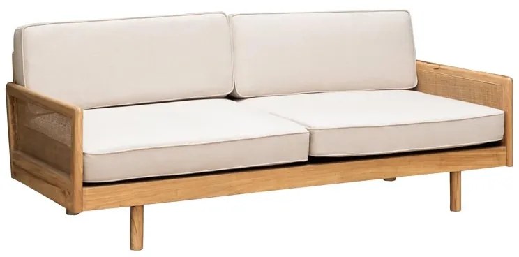 Canapea exterior, stofa si rattan, Shinkai