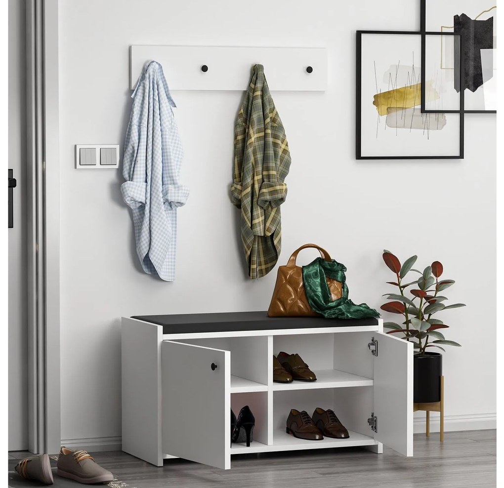 Mobilier hol Zorro (alb). 1089010