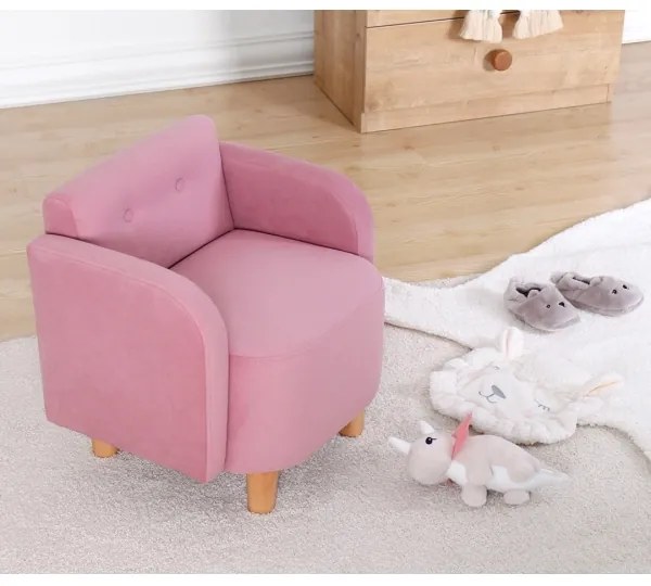 Fotoliu pentru copii DORY roz