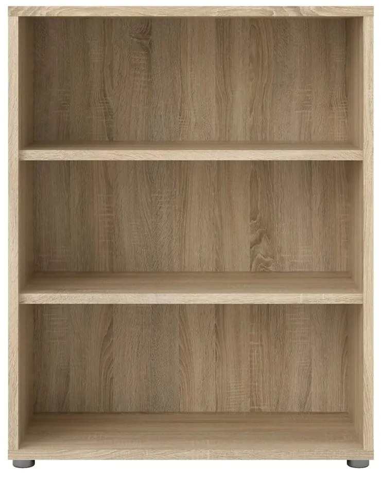 Bibliotecă modulară cu aspect de lemn de stejar 89x113 cm Prima – Tvilum