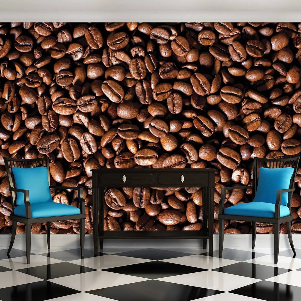 Fototapet - Boabe de cafea (254x184 cm)