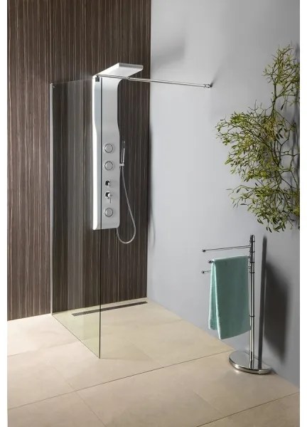 Suport de prosoape autoportant Gedy HIBISCUS 90,5 cm crom lucios