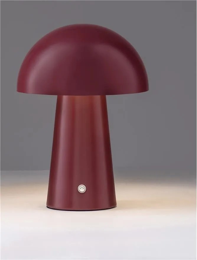 Veioza LED design decorativ ANDE Bordeaux, NVL-9050177