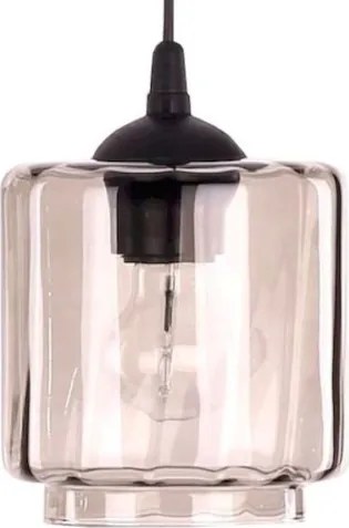 BRILAGI - Lampă de masă NUBILA 1xE27/40W/230V maro/negru/bej fumuriu