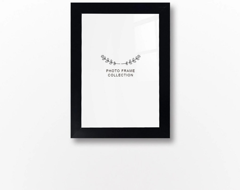 Rama foto 628DTR1112, negru, plastic, 15x21 cm