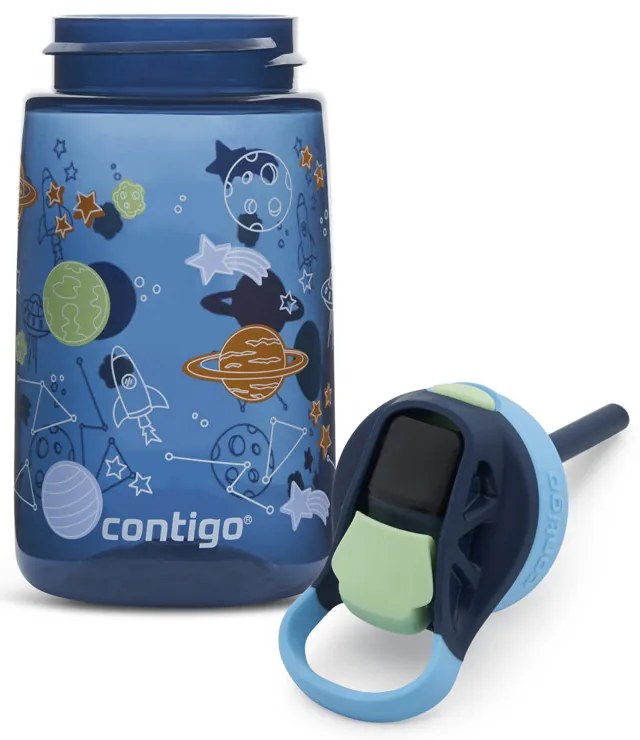 Sticlă pentru copii Contigo Easy Clean 420 ml Blueberry Cosmos