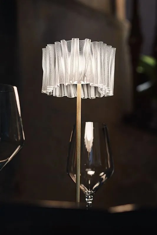 Veioza, Lampa de masa cu baterii ideala restaurant Accordeon Prisma/Black